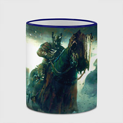 Кружка 3D Witcher gwent 1, цвет: 3D-синий кант — фото 2