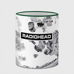 Кружка 3D Radiohead Abstraction, цвет: 3D-зеленый кант — фото 2