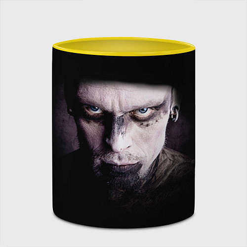 Кружка цветная Combichrist / 3D-Белый + желтый – фото 2