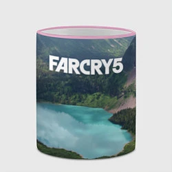 Кружка 3D Far Cry 5, цвет: 3D-розовый кант — фото 2