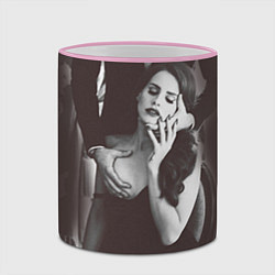 Кружка 3D Mrs. Del Rey, цвет: 3D-розовый кант — фото 2