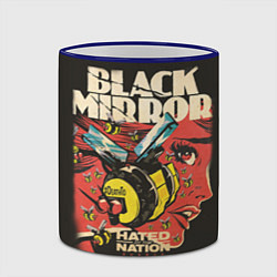 Кружка 3D Black Mirror: Nated Nation, цвет: 3D-синий кант — фото 2