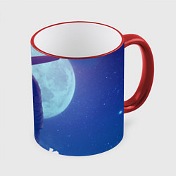 Кружка 3D Berserk Night, цвет: 3D-красный кант