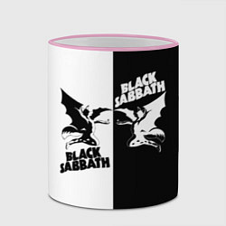 Кружка 3D Black Sabbath, цвет: 3D-розовый кант — фото 2