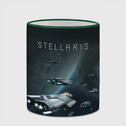 Кружка 3D Stellaris, цвет: 3D-зеленый кант — фото 2