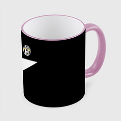 Кружка 3D FC Juventus: Star, цвет: 3D-розовый кант