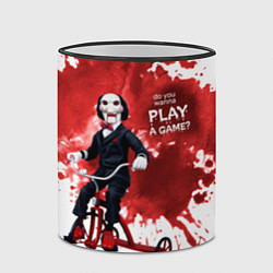 Кружка 3D Play a game?, цвет: 3D-черный кант — фото 2