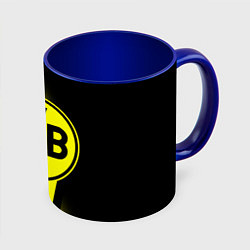 Кружка 3D FC Borussia Dortmund: Storm, цвет: 3D-белый + синий