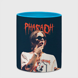Кружка 3D Pharaoh, цвет: 3D-белый + небесно-голубой — фото 2