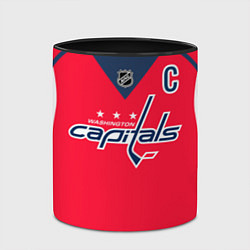 Кружка 3D Washington Capitals: Ovechkin Red, цвет: 3D-белый + черный — фото 2