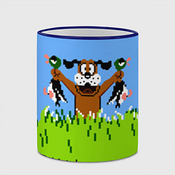 Кружка 3D Duck Hunt, цвет: 3D-синий кант — фото 2