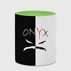 Кружка 3D ONYX, цвет: 3D-белый + светло-зеленый — фото 2