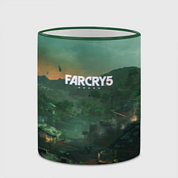 Кружка 3D Far Cry 5: Vietnam, цвет: 3D-зеленый кант — фото 2