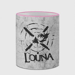 Кружка 3D Louna: Сделай громче, цвет: 3D-розовый кант — фото 2