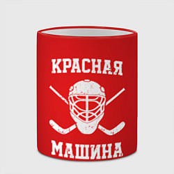 Кружка 3D Красная машина, цвет: 3D-красный кант — фото 2
