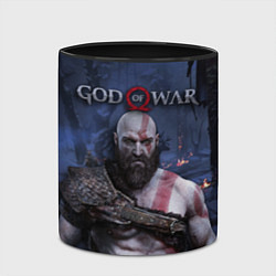 Кружка 3D God of War: Kratos, цвет: 3D-белый + черный — фото 2