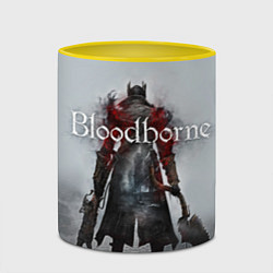 Кружка 3D Bloodborne: Hell Knight, цвет: 3D-белый + желтый — фото 2