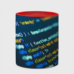 Кружка 3D Programming Collection, цвет: 3D-белый + красный — фото 2