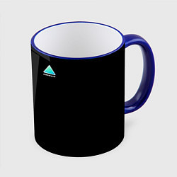 Кружка 3D RK800 Android Black, цвет: 3D-синий кант