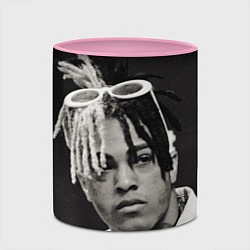 Кружка 3D XXXTentacion, цвет: 3D-белый + розовый — фото 2