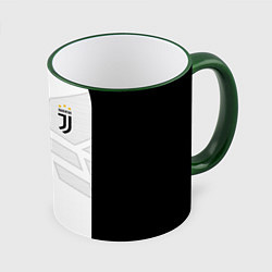 Кружка 3D FC Juventus: CR7 18-19, цвет: 3D-зеленый кант