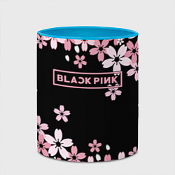 Кружка 3D Black Pink: Pink Sakura, цвет: 3D-белый + небесно-голубой — фото 2