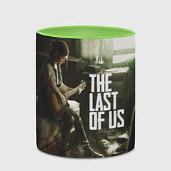 Кружка 3D The Last of Us: Guitar Music, цвет: 3D-белый + светло-зеленый — фото 2