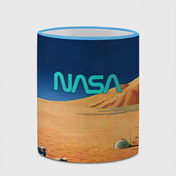 Кружка 3D NASA on Mars, цвет: 3D-небесно-голубой кант — фото 2