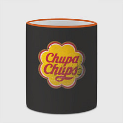 Кружка 3D Chupa-Chups: Vintage, цвет: 3D-оранжевый кант — фото 2