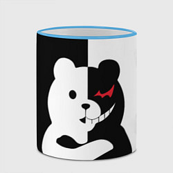 Кружка 3D Monokuma Drae, цвет: 3D-небесно-голубой кант — фото 2