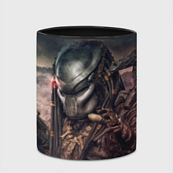 Кружка 3D Merciless Predator, цвет: 3D-белый + черный — фото 2