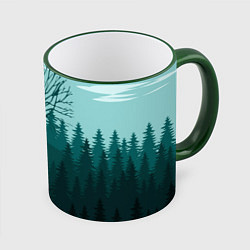 Кружка цветная Firewatch Wood