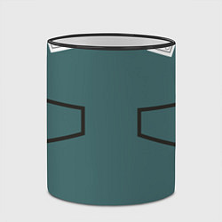 Кружка 3D MHA IZUKU MIDORIYA, цвет: 3D-черный кант — фото 2