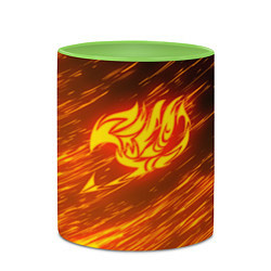 Кружка 3D NATSU DRAGNEEL, цвет: 3D-белый + светло-зеленый — фото 2