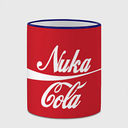 Кружка 3D Nuka Cola, цвет: 3D-синий кант — фото 2