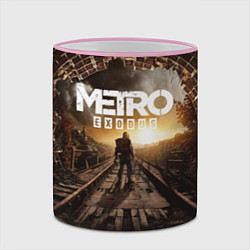 Кружка 3D Metro Exodus: Sunset, цвет: 3D-розовый кант — фото 2
