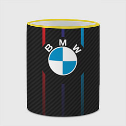 Кружка 3D BMW: Three Lines, цвет: 3D-желтый кант — фото 2