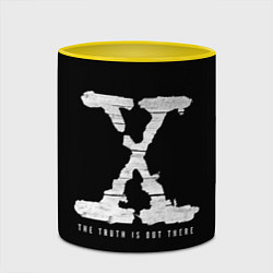 Кружка 3D The Truth Is Out There, цвет: 3D-белый + желтый — фото 2
