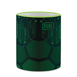 Кружка 3D PUBG: Green Guard, цвет: 3D-светло-зеленый кант — фото 2