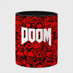 Кружка 3D DOOM: Blooded Skuls, цвет: 3D-белый + черный — фото 2