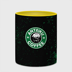 Кружка 3D Anteiku coffee sturbucks, цвет: 3D-белый + желтый — фото 2