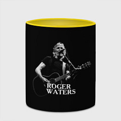 Кружка 3D Roger Waters, цвет: 3D-белый + желтый — фото 2