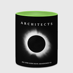 Кружка 3D Architects: Black Eclipse, цвет: 3D-белый + светло-зеленый — фото 2