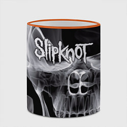 Кружка 3D Slipknot Death, цвет: 3D-оранжевый кант — фото 2