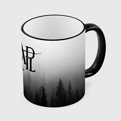 Кружка 3D Dead by April, цвет: 3D-черный кант