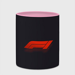 Кружка 3D Formula 1, цвет: 3D-белый + розовый — фото 2