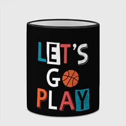 Кружка 3D Let is go play, цвет: 3D-черный кант — фото 2