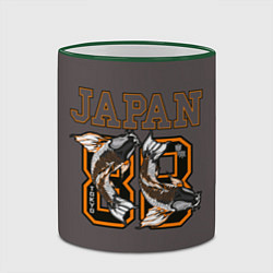 Кружка 3D Japan 88, цвет: 3D-зеленый кант — фото 2