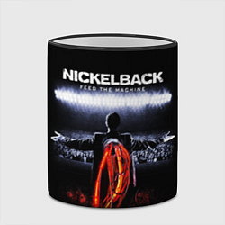 Кружка 3D Nickelback: Feed the Machine, цвет: 3D-черный кант — фото 2