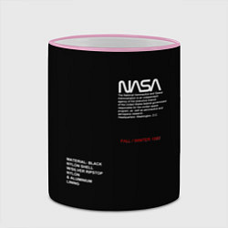Кружка 3D NASA, цвет: 3D-розовый кант — фото 2